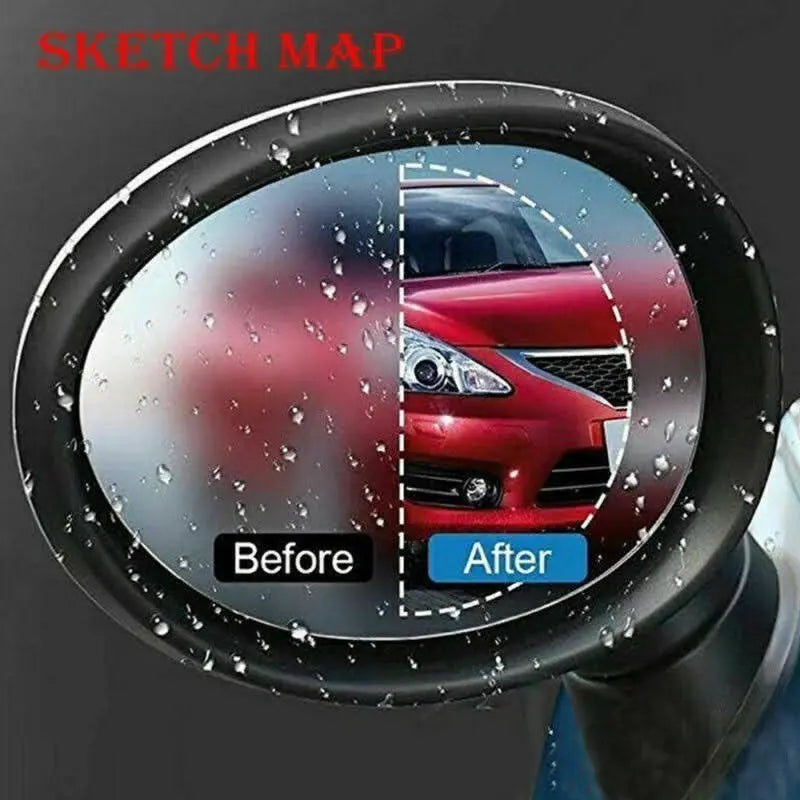 Sticker Anti Lluvia para espejos retrovisores